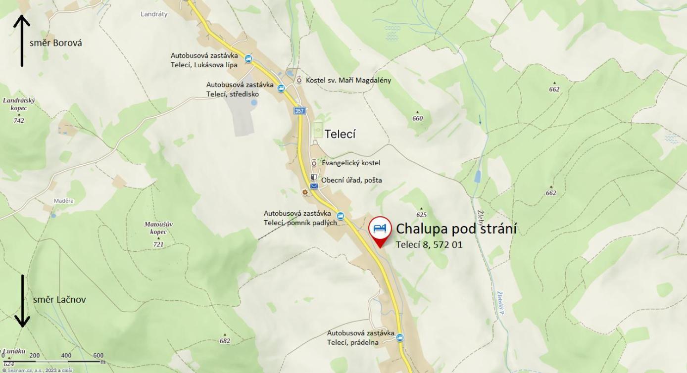 Teleci Chalupa Pod Strani מראה חיצוני תמונה